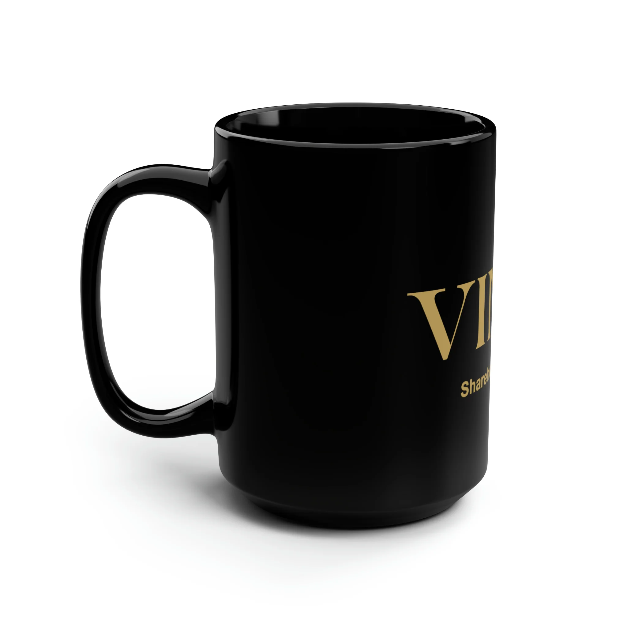 Black Mug, 15oz - Image 4