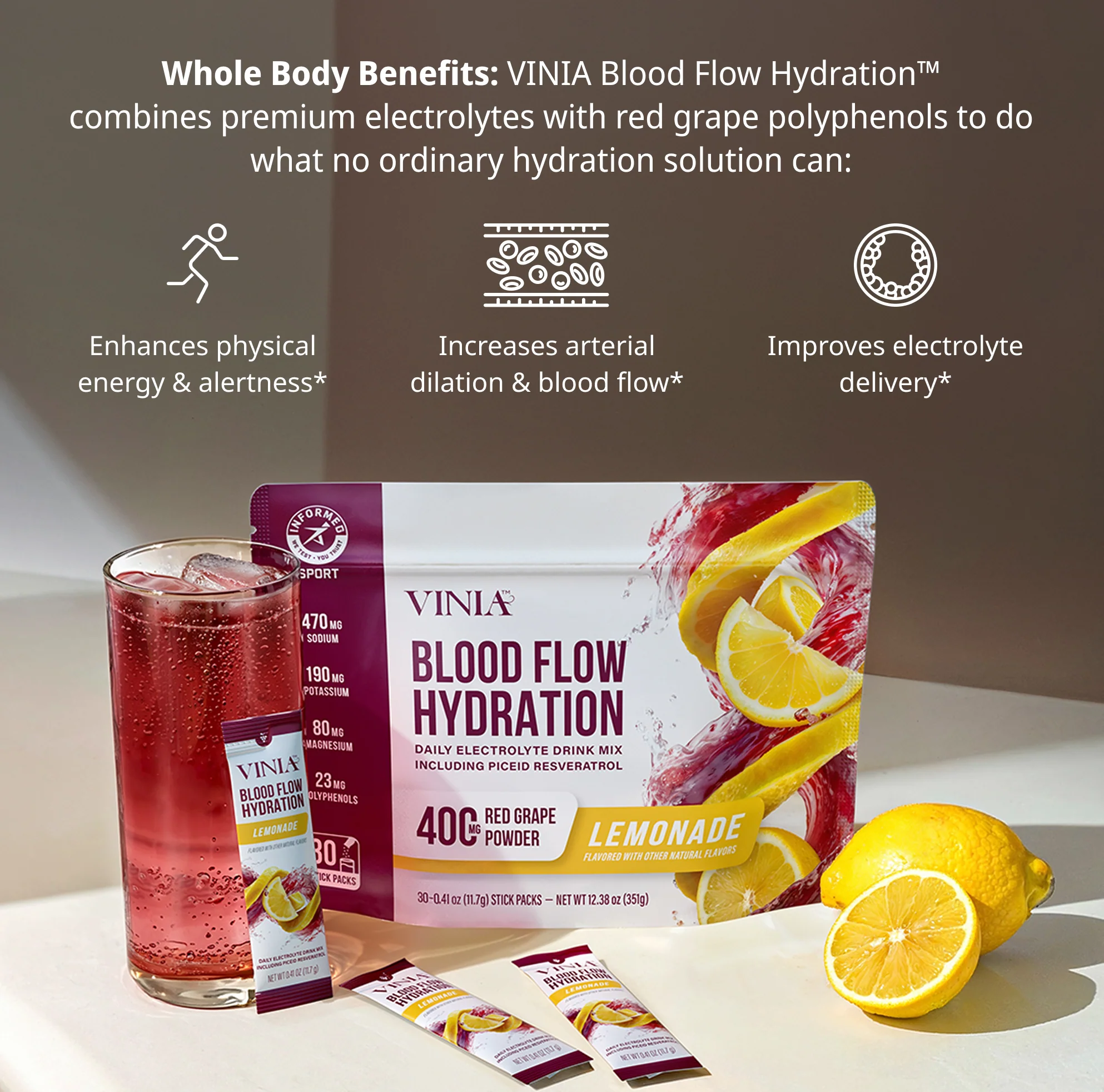 VINIA® Hydration Lemonade - Image 5