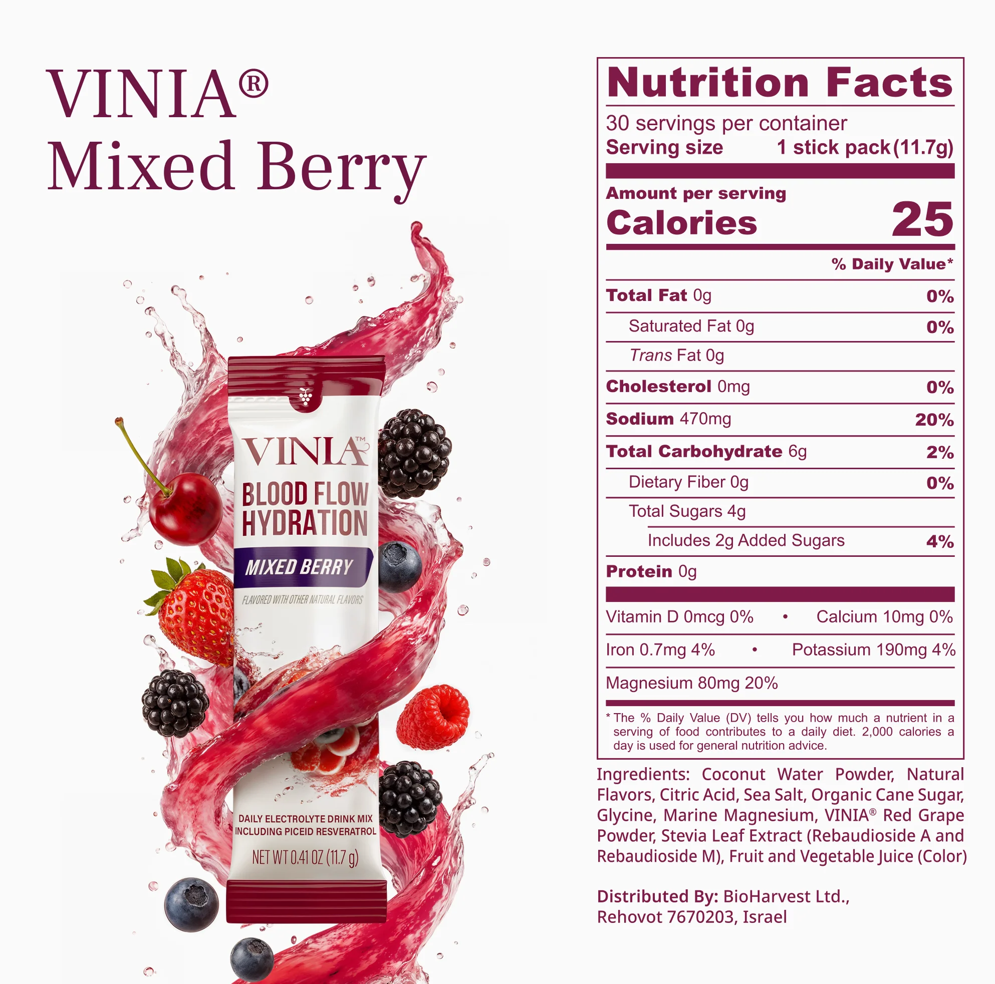 VINIA® Hydration Mixed Berry - Image 4