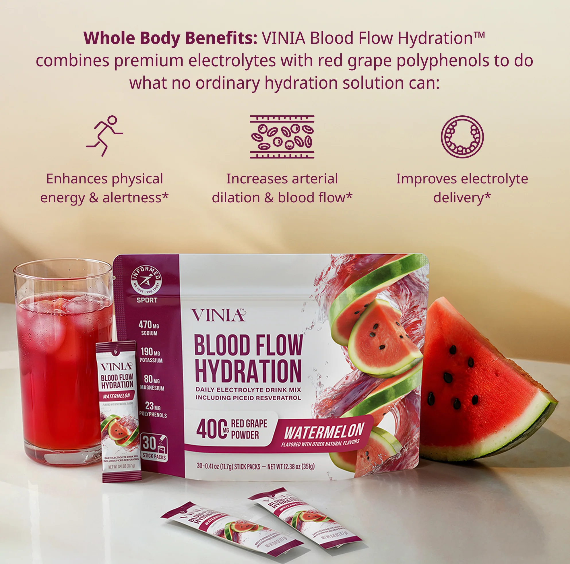 VINIA® Hydration Watermelon - Image 6