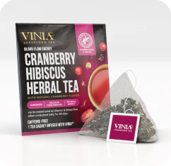 VINIA® Cranberry Hibiscus Herbal Tea
